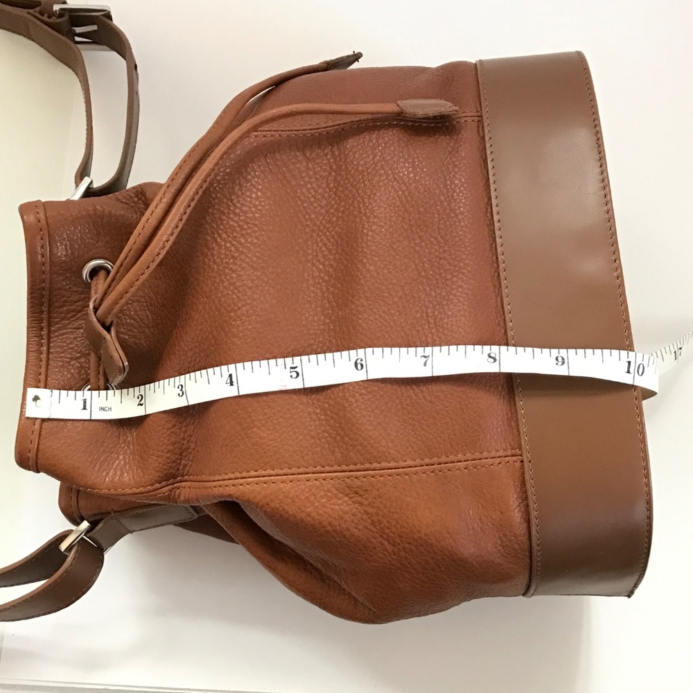 WILSONS Leather Bucket Bag Tan Shoulder Bag - Picture 11 of 16